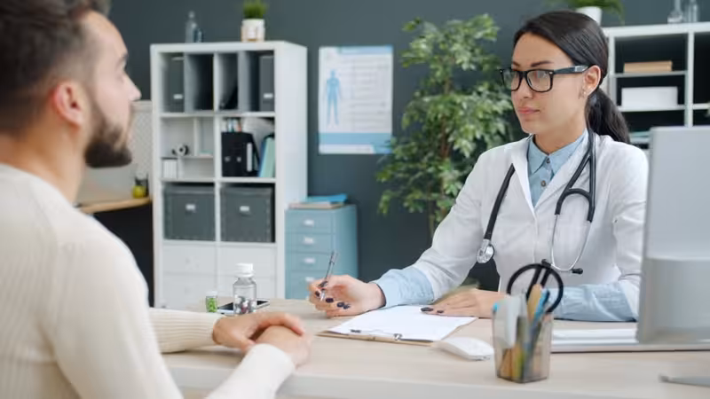 Doctor and patient consultation for Local Help for Ear Health, Hearing Checks, and Booking Advice - Hearing First Hastings C...